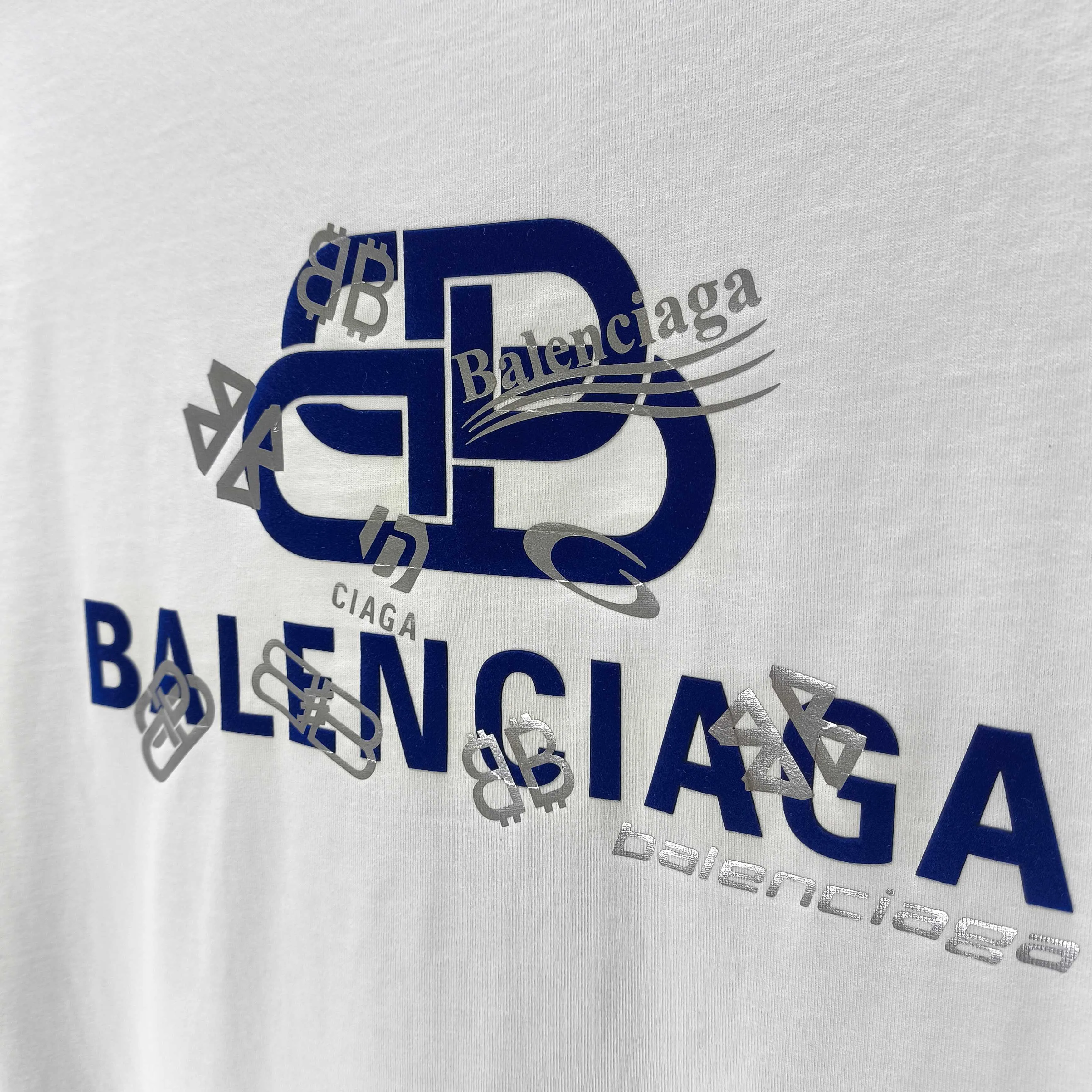 BAL* 2026 New Arrival 320g logo t Same Style Size S M L XL XXL Black White Gray